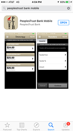 App Store Screen